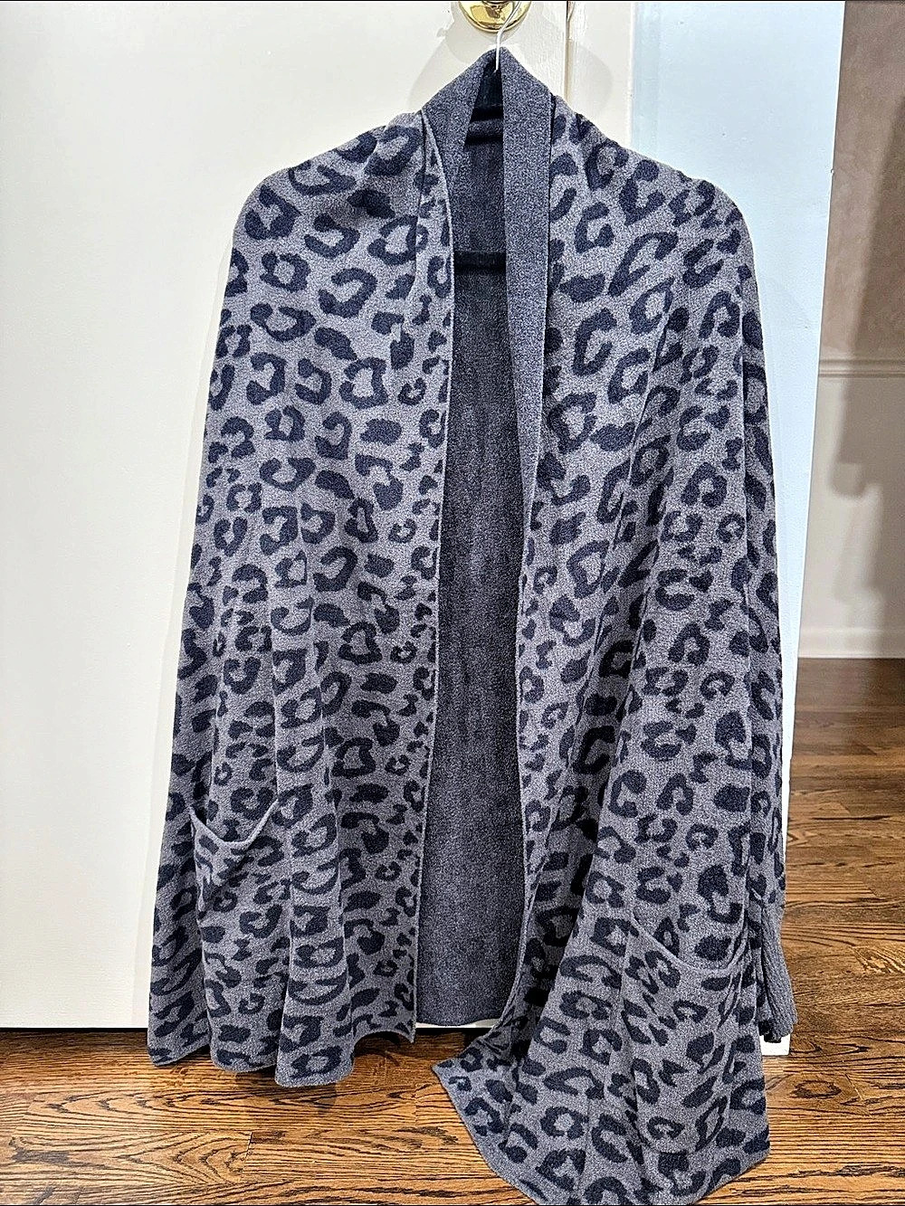 Barefoot Dreams CozyChic Ultra Lite Cardigan Wrap Gray S/M